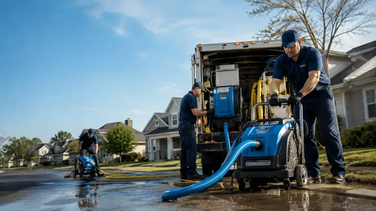 Flood Damage Cleanup in Rural Ridge, PA